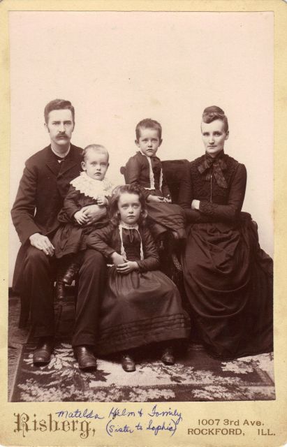 John August HJELM and Mathilda GABRIELSON